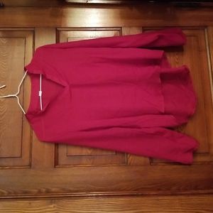 Red blouse
